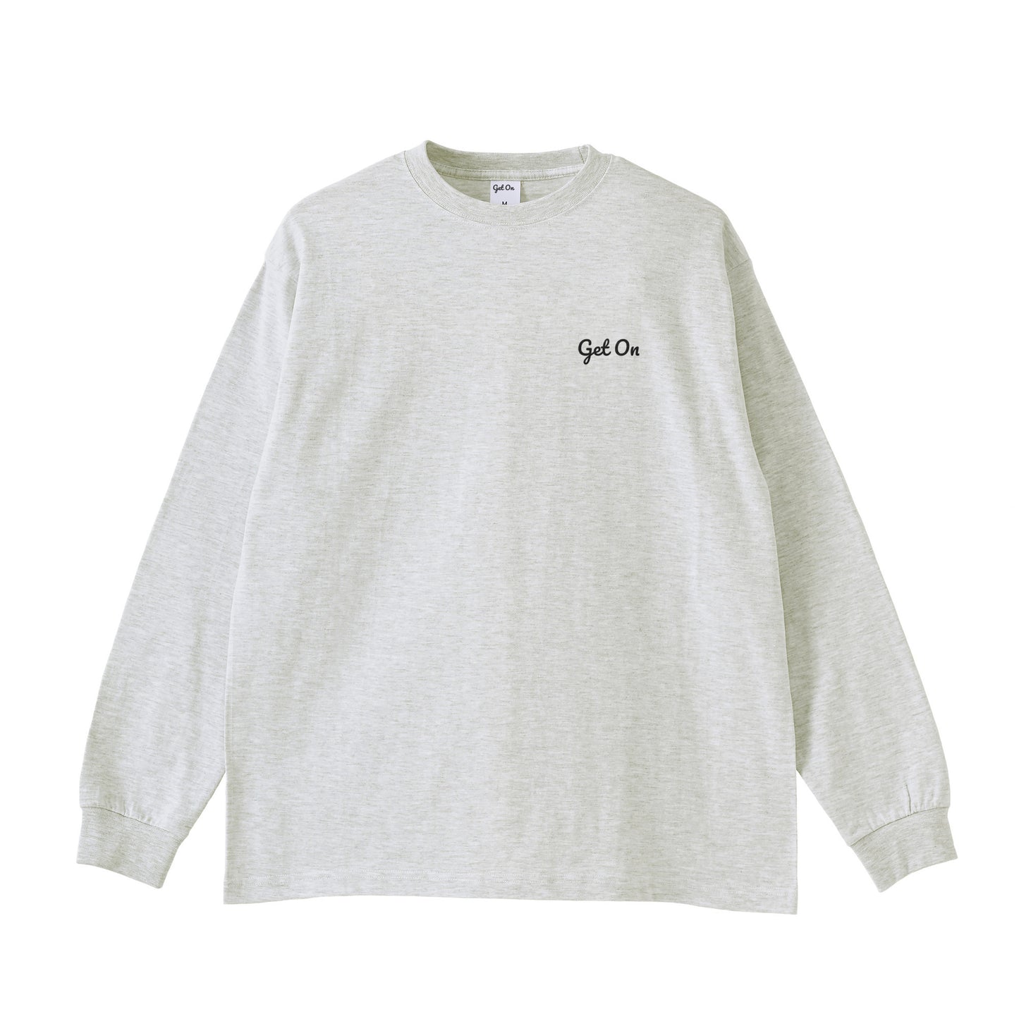 Get On ロングスリーブTシャツ ash image