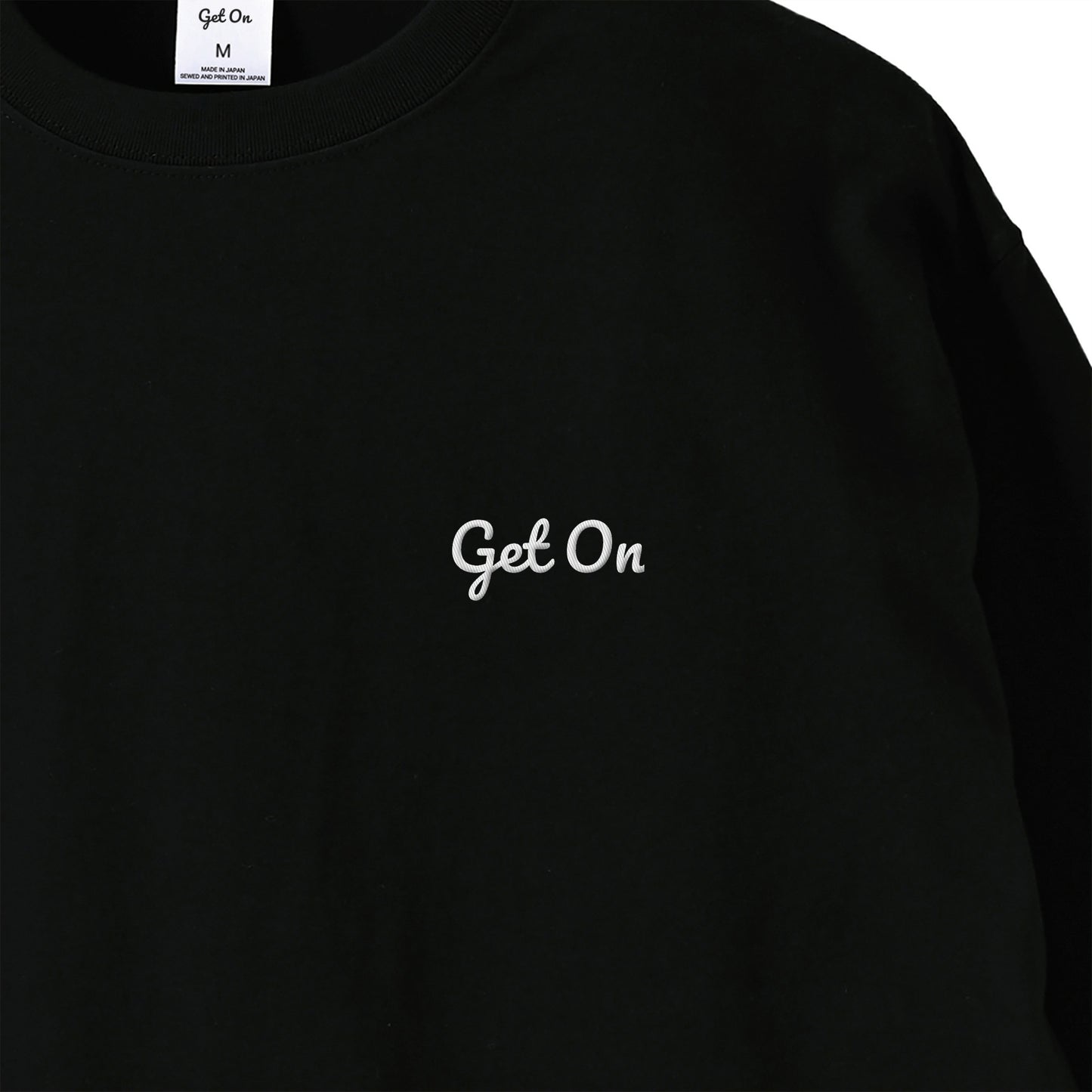 Get On ロングスリーブTシャツ black image