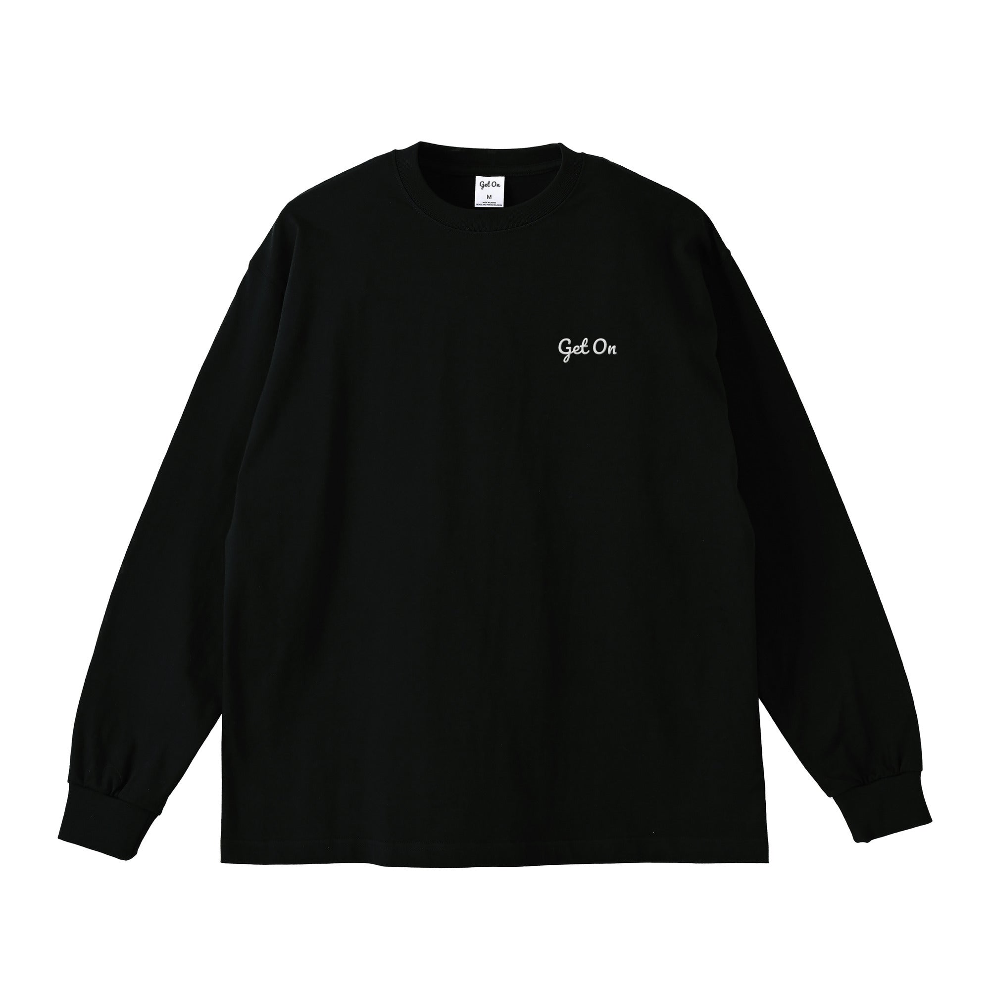 Get On ロングスリーブTシャツ black image