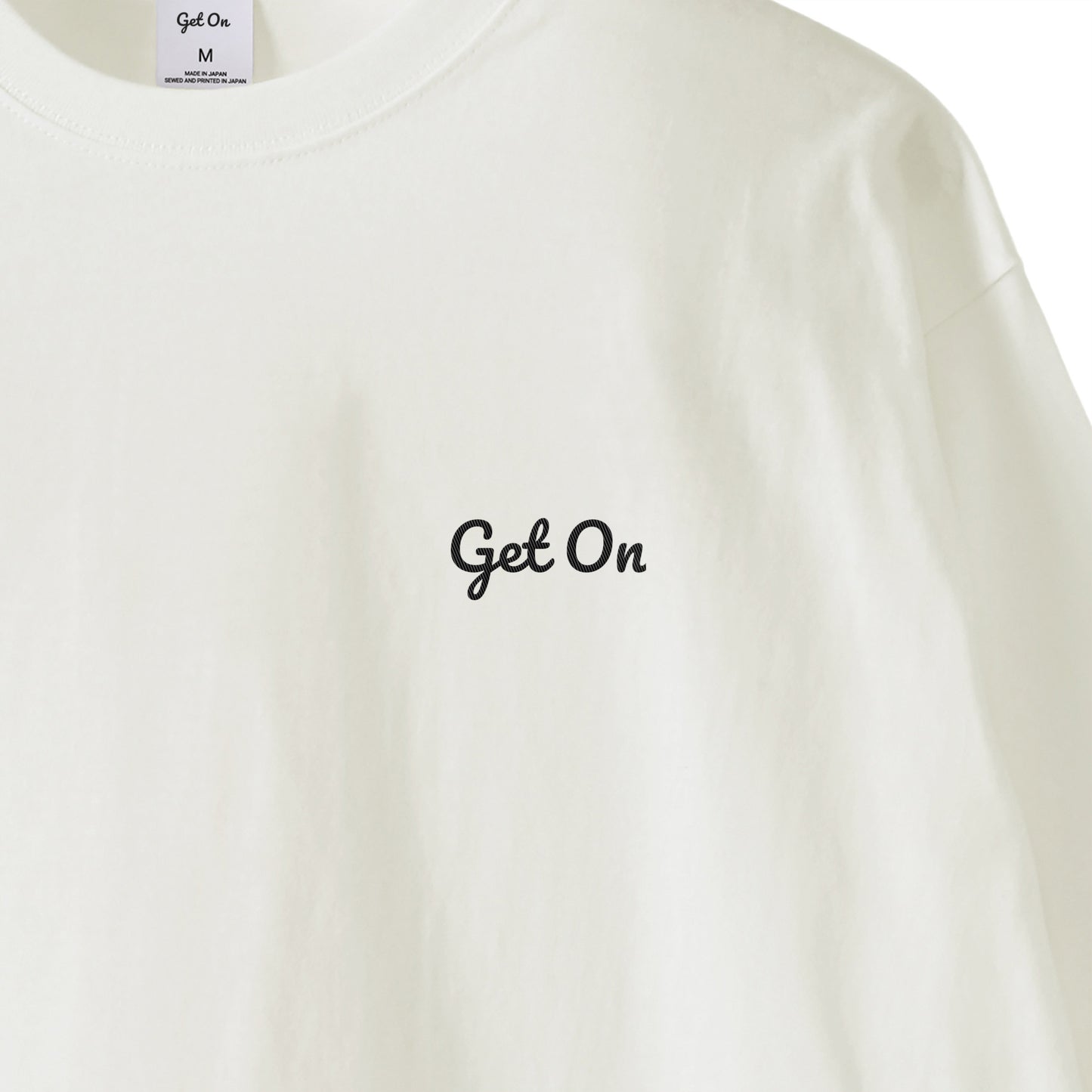 Get On ロングスリーブTシャツ white image