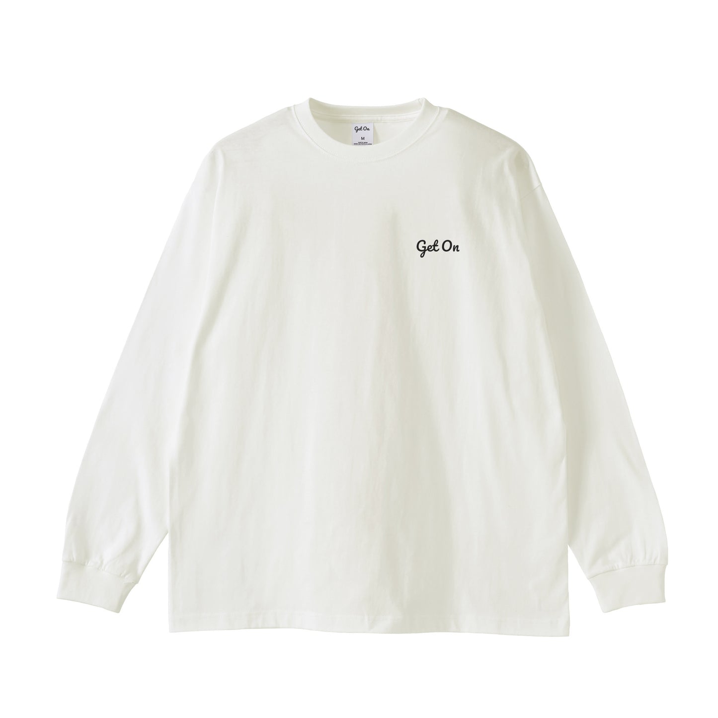 Get On ロングスリーブTシャツ white image