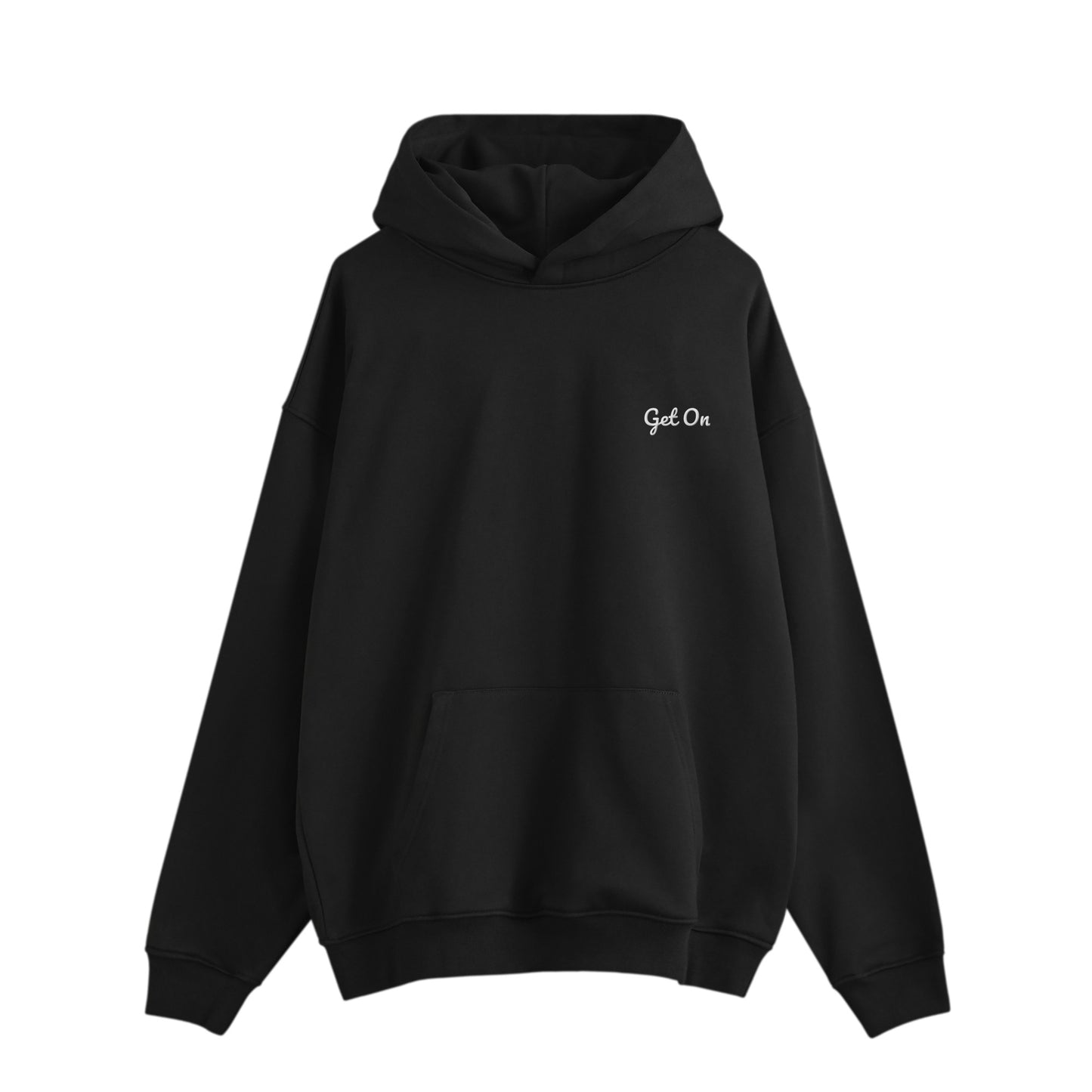 Get On オリジナルパーカー black image