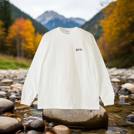 Get On オリジナルロングスリーブTシャツ