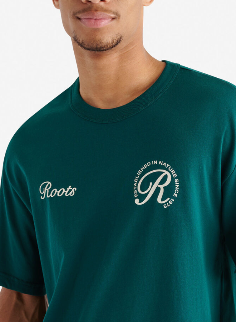 【残数わずか】Rootsメンズ シグネチャーTシャツ(日本未入荷)
