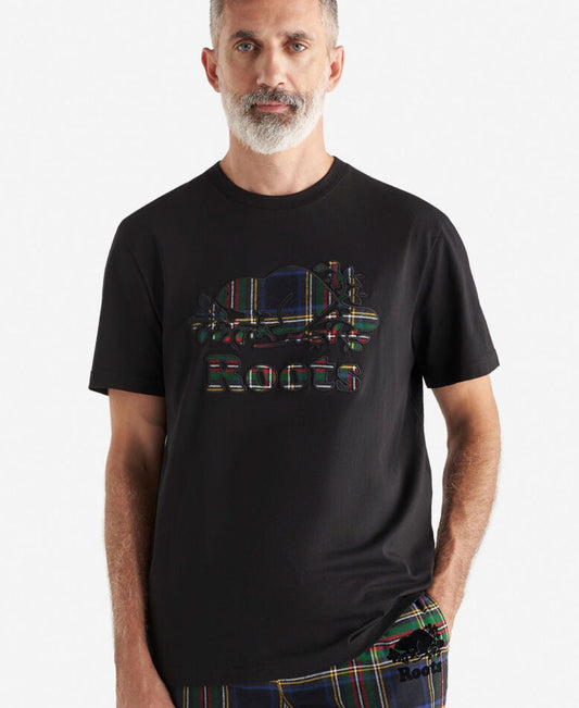 Roots クーパー・チェック柄Tシャツ (日本未入荷)