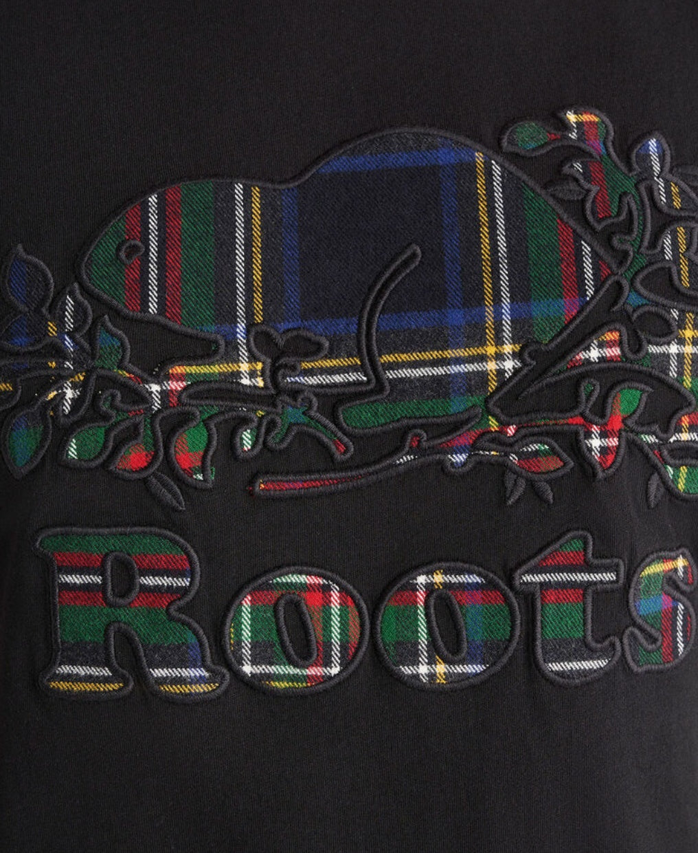 Roots クーパー・チェック柄Tシャツ (日本未入荷)