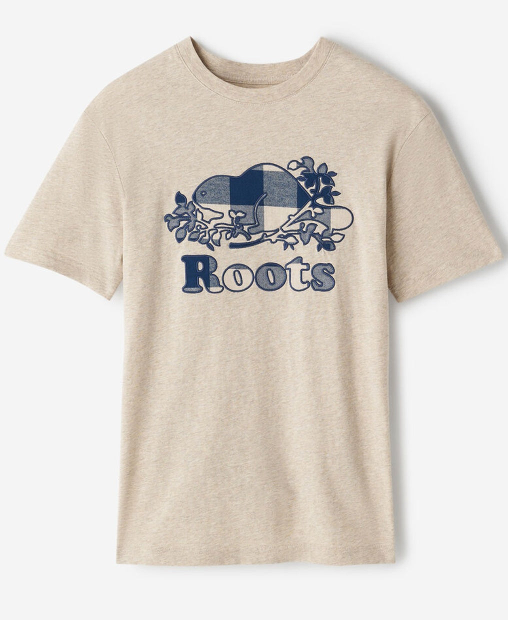 Roots クーパー・チェック柄Tシャツ (日本未入荷)