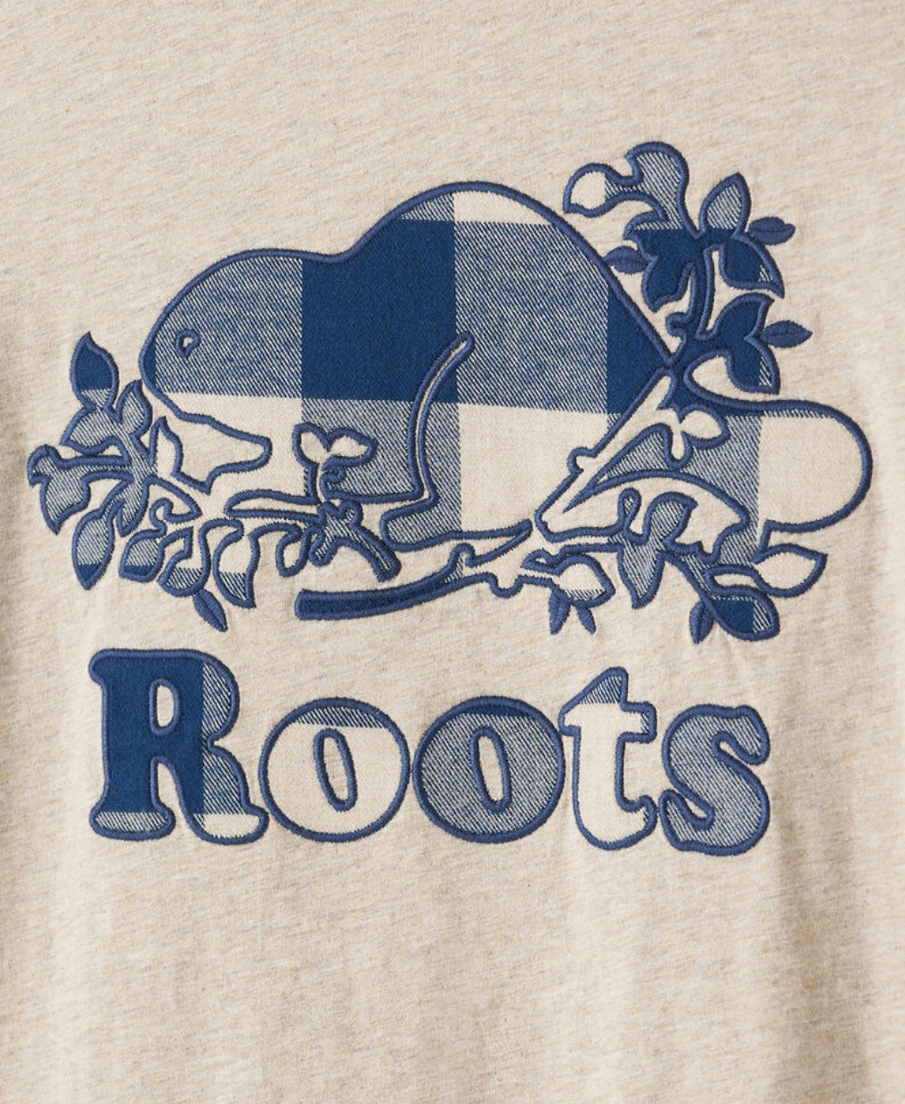 Roots クーパー・チェック柄Tシャツ (日本未入荷)