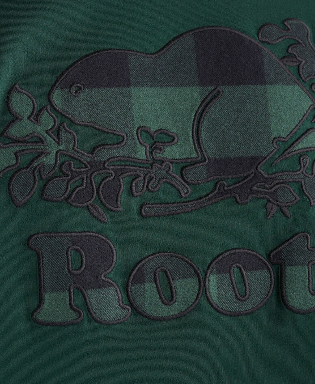 Roots クーパー・チェック柄Tシャツ (日本未入荷)