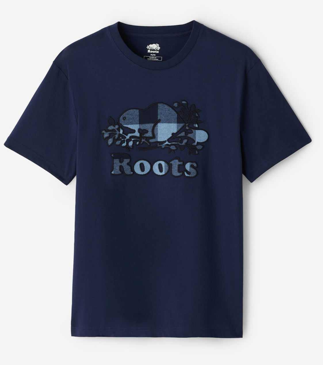 Roots クーパー・チェック柄Tシャツ (日本未入荷)