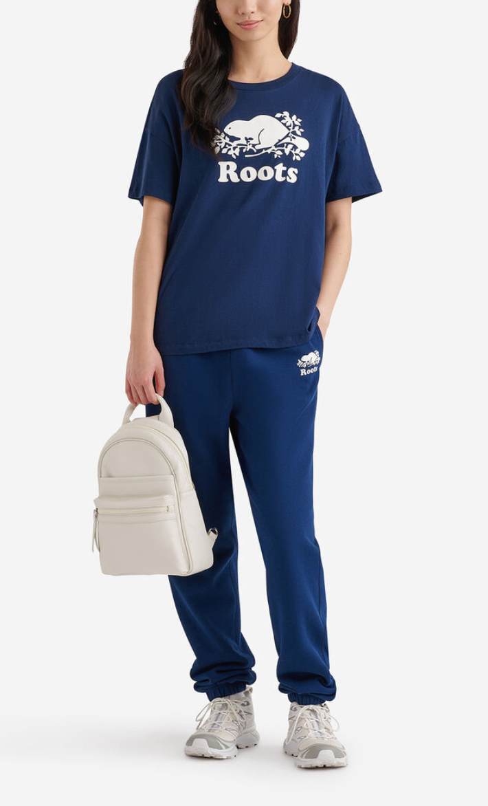【残数わずか】Roots Womens Organic Relaxed Cooper T-shirt