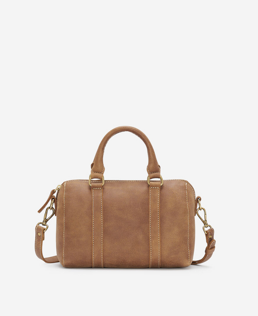 【再入荷】Rootsミニバンフ バッグ トライブ|コンパクトレザーポーチ