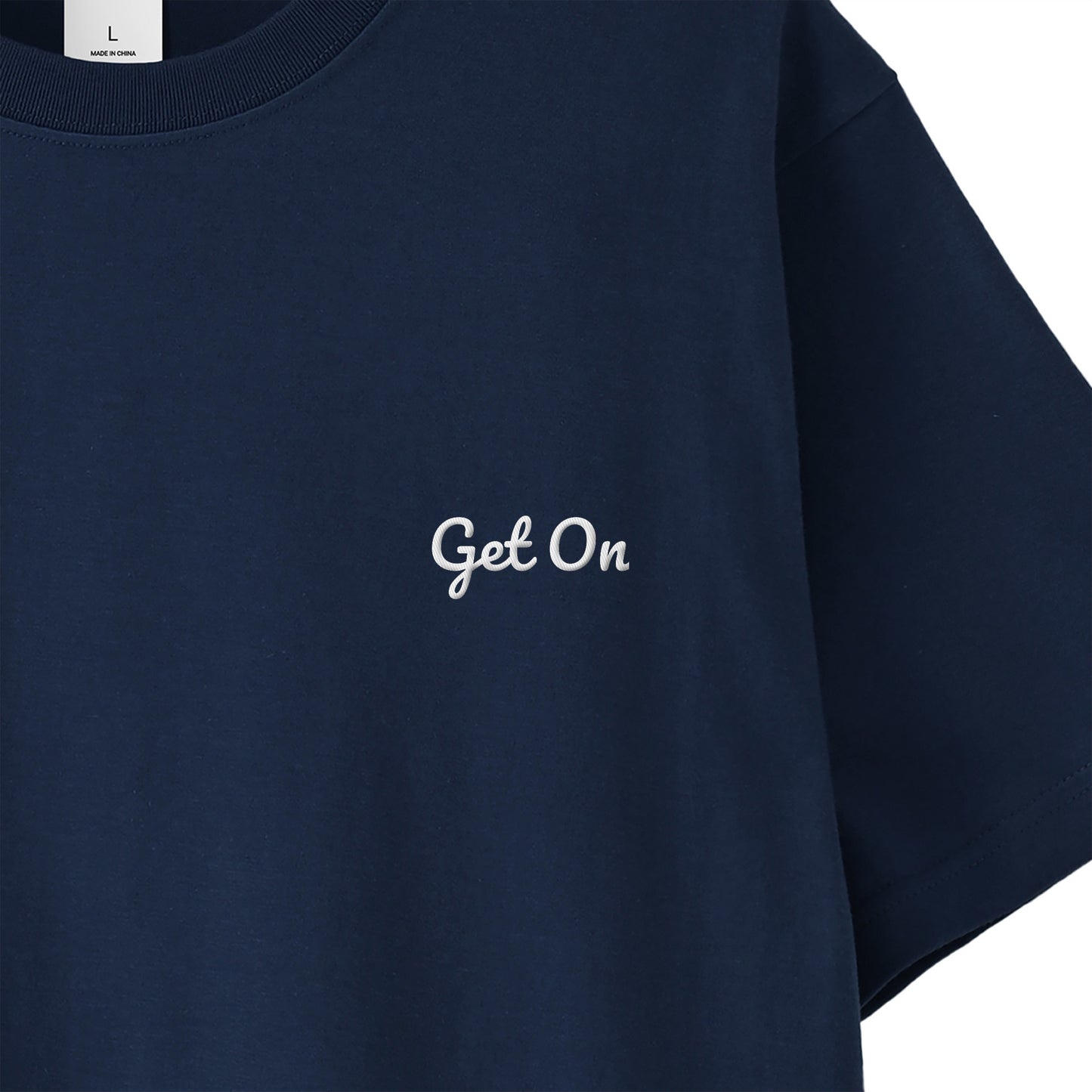 Get On オリジナルTシャツ indigo image