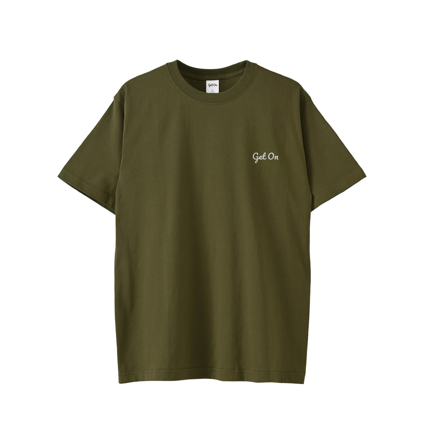 Get On オリジナルTシャツ olive-drab image
