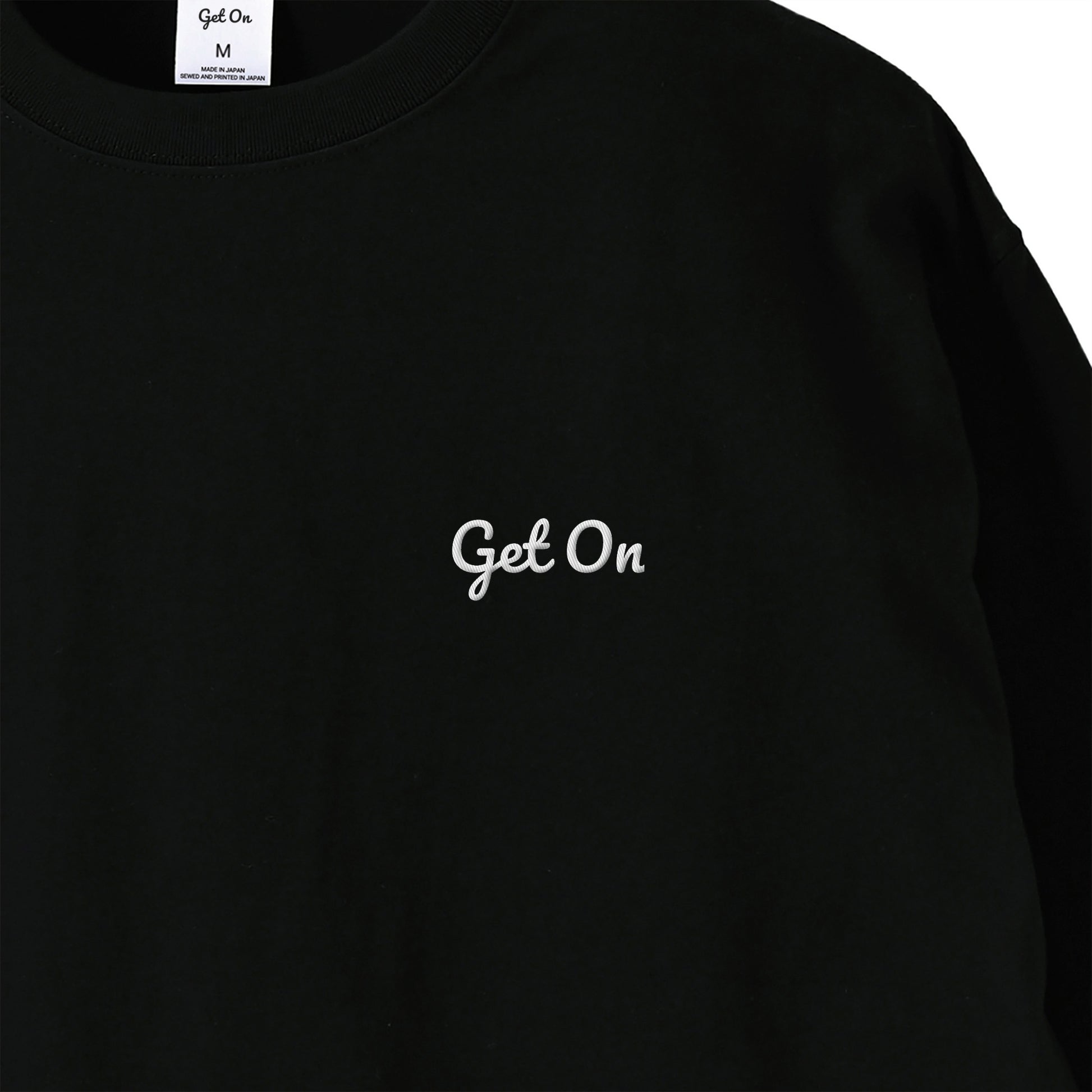 Get On ロングスリーブTシャツ black image