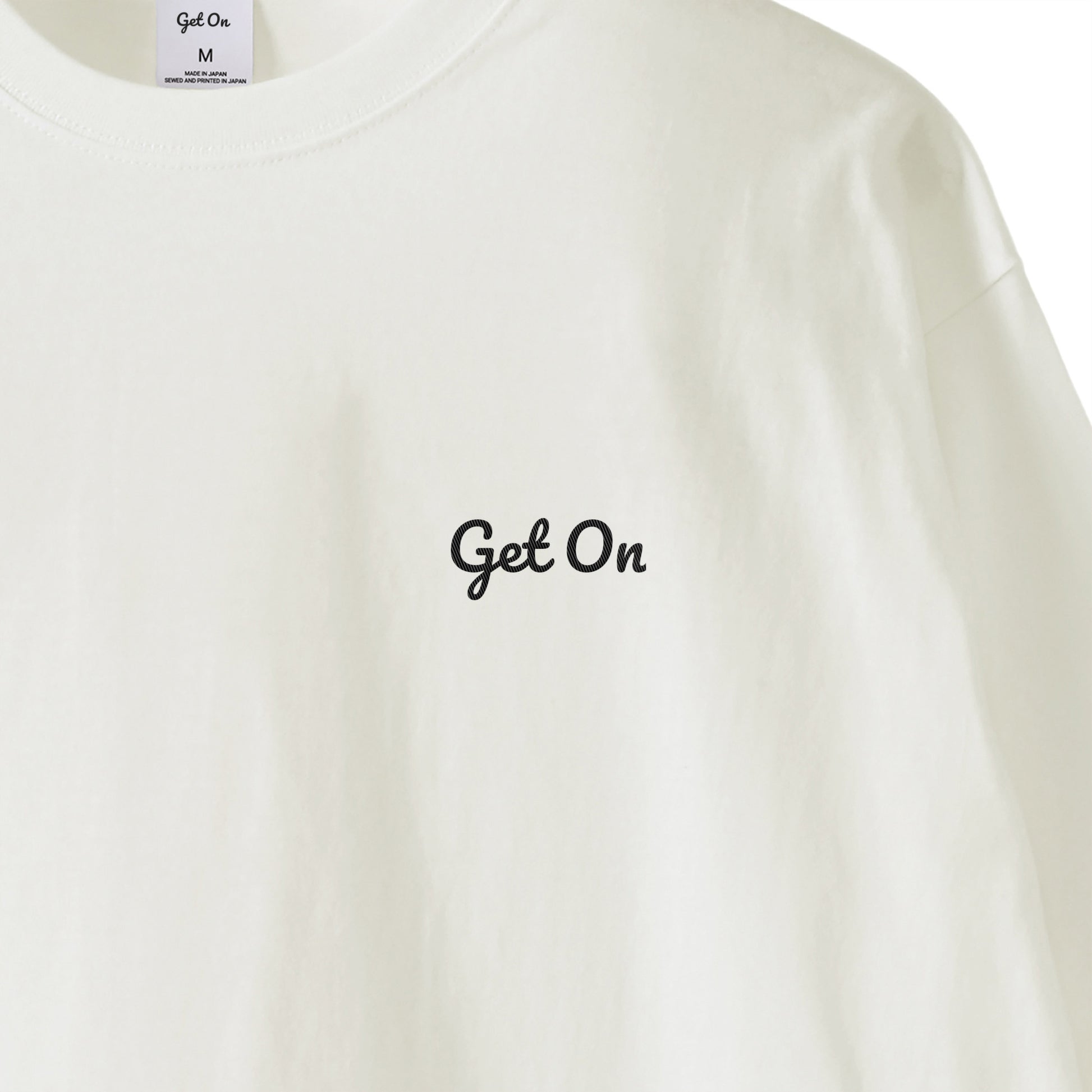 Get On ロングスリーブTシャツ white image