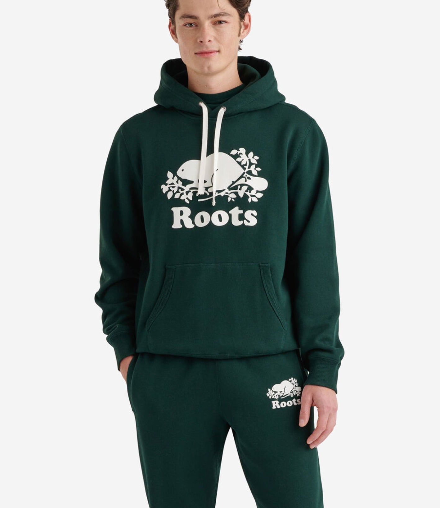 Roots オーガニック オリジナル カンガ フーディー