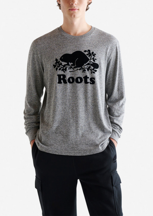 COOPER BEAVER オーガニック長袖Tシャツ メンズ ブラック Mサイズ