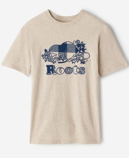 Roots クーパー・チェック柄Tシャツ （日本未入荷）